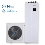 SET čerpadlo tepelné KAISAI Arctic 14KW s integrovanou 240L nádobou na TUV